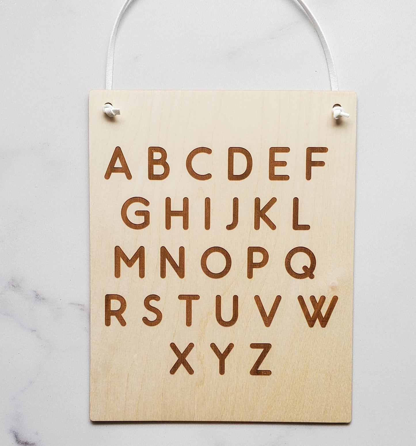 Wood Alphabet/Aleph Bet Charts